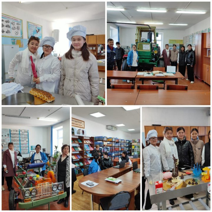 Кәсіптік бағдар беру мақсатында ұйымдастырылған "Ашық есік" күні