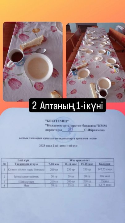 Ыстық тамақты ұйымдастыру