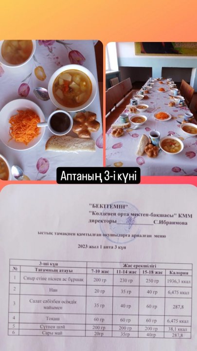 Ыстық тамақты ұйымдастыру