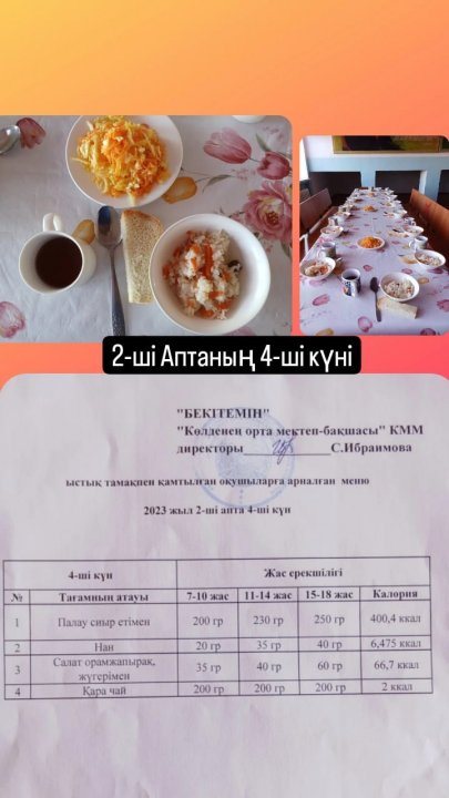 Ыстық тамақты ұйымдастыру