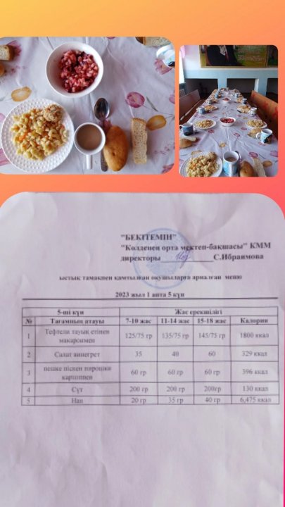 Ыстық тамақты ұйымдастыру