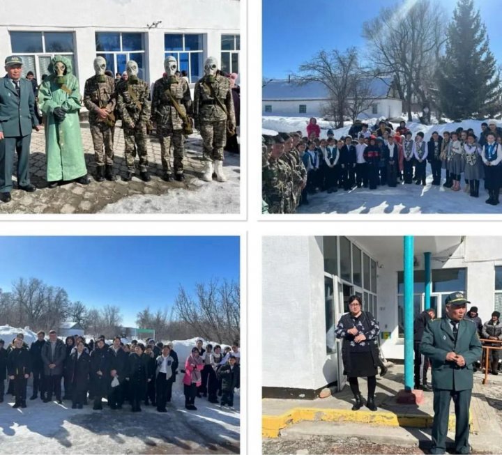 Дүниежүзілік Азаматтық Қорғаныс күніне орай "қауіп-қатердің алдын-алу" мақсатында "Дабыл" қағылып, сақтық іс-шарасы ұйымдастырылды.